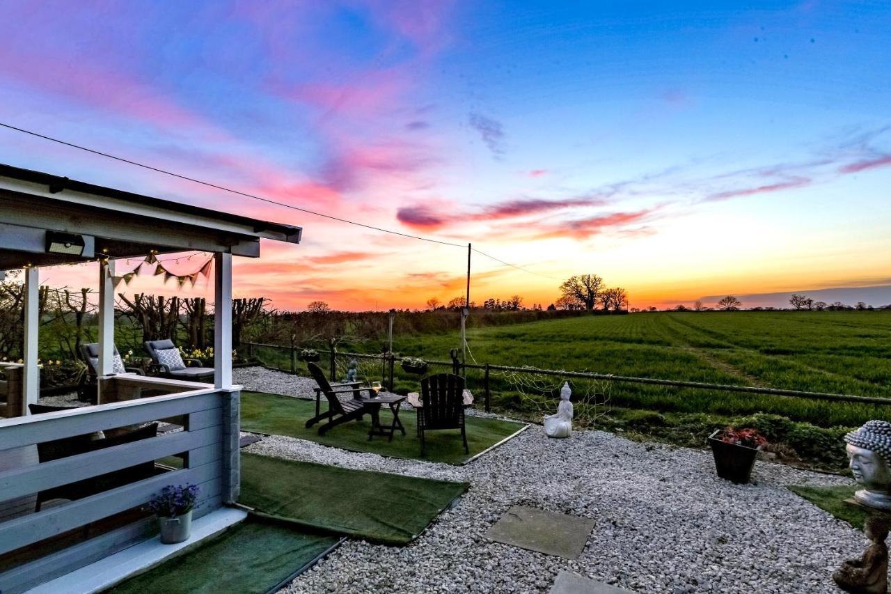 Sunset Log Cabin Sudbury  Buitenkant foto